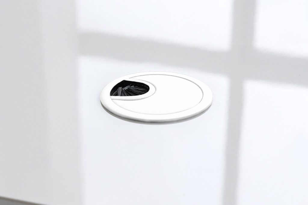 Passacavi bianco (2 pz)