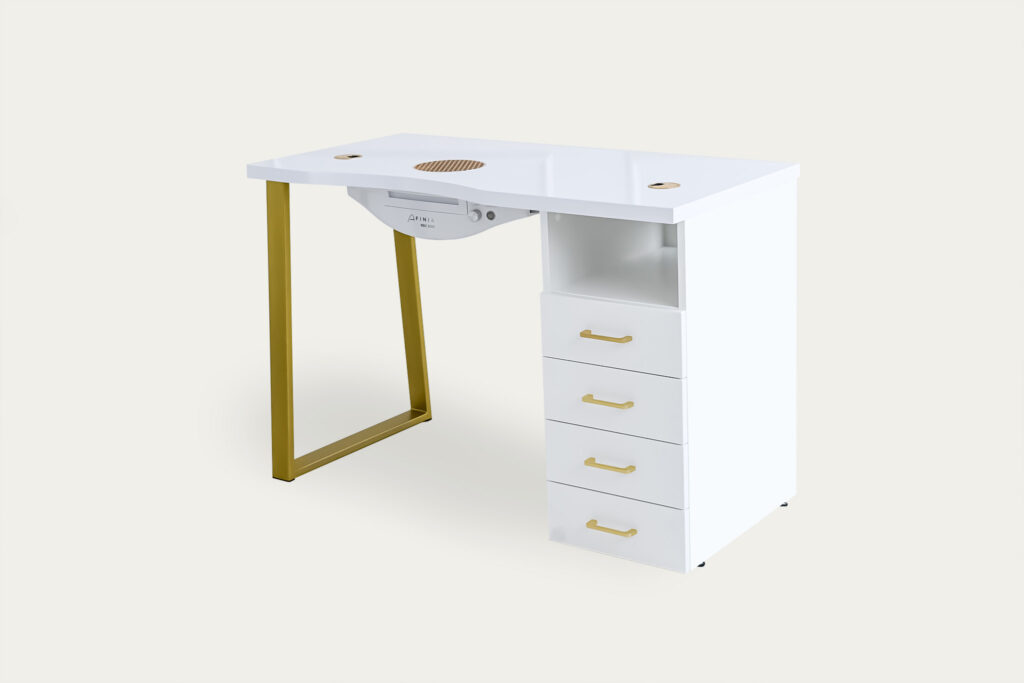Tavolo cosmetico Afinia Frame Gold